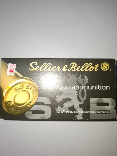 Sellier & Bellot 38 Special 158grs
