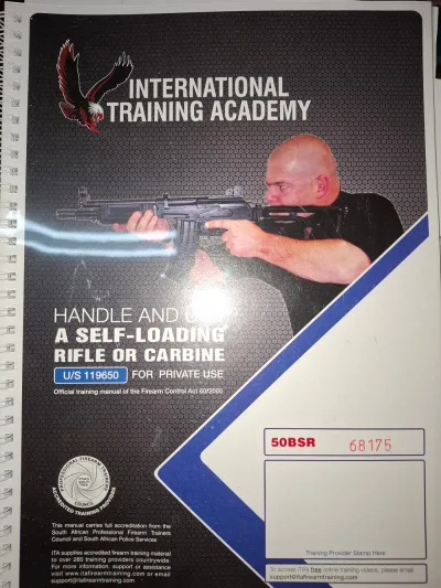 Handle and use a Self-Laoding Rifle